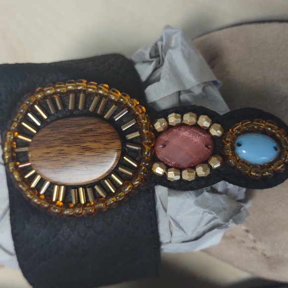 NEW - Mia Amore BERENICE WEDGE SANDAL 8 Memory Foam - Picture 4 of 10